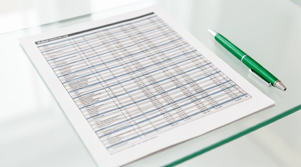 Market research documentation